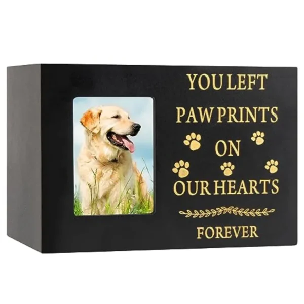 Wooden Pet Memorial Urn Box