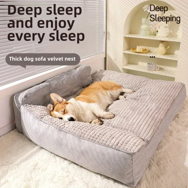 Warm Washable Non-Slip Pet Bed