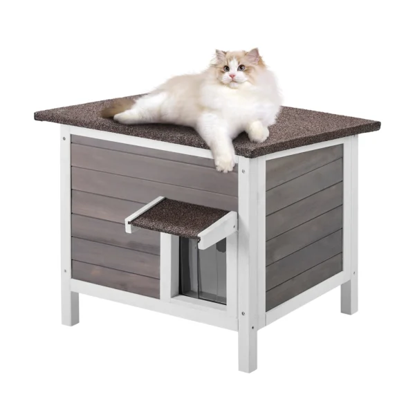 Weatherproof Insulated Outdoor Cat House