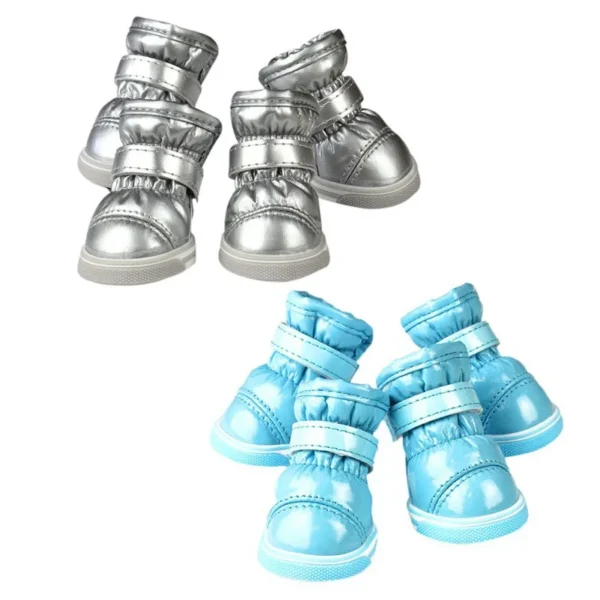 Warm Waterproof Dog Snow Boots