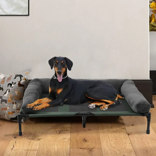 Elevated Cooling Pet Lounger Bed